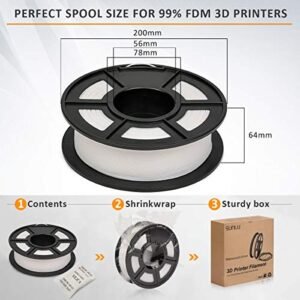 SUNLU ABS 3D Printer Filament ABS Filament 175mm Dimensional Accuracy