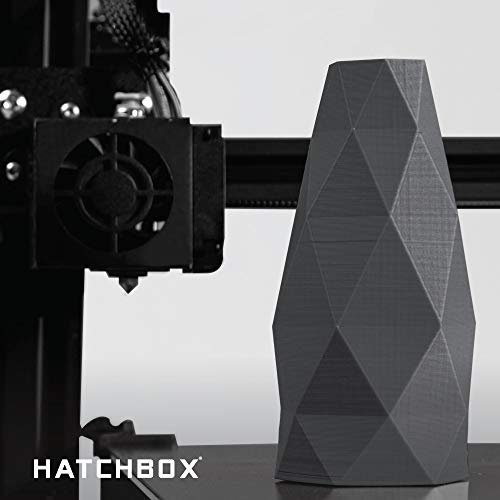 1.75 mm 1 kg Spool Sliver HATCHBOX PETG 3D Printer Filament Dimensional Accuracy +/- 0.03 mm 