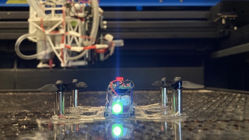 MIT development of a 3D printer for robot construction from a single source