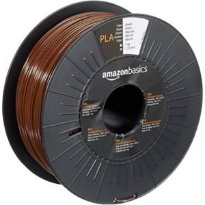 Amazon Basics PLA 3D Printer Filament 175mm Brown 1 kg
