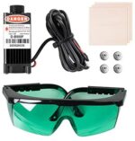 Sovol 3D 500mW Laser Module, 12-24V Engraving Laser Head Kits Magnetic Design with Goggles, Test Wooden Boards for SV01/ SV02/ Ender 3/ Ender 3 Pro/Ender 5 / Ender 5 Pro 3D Printer
