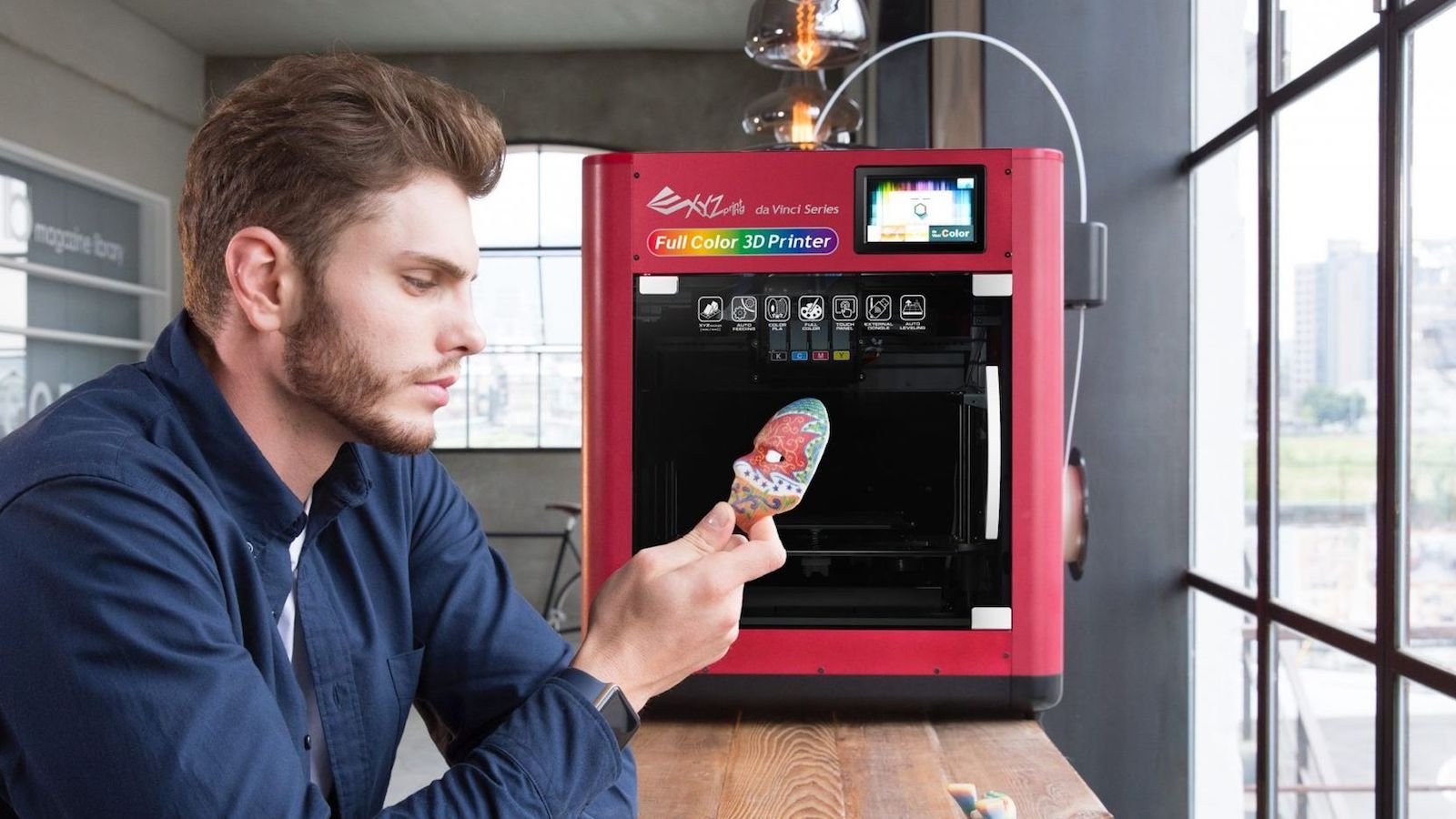 XYZprinting da Vinci Color Wi-Fi 3D Printer Offers Consistent Print Quality »Gadget Flow