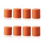 3D Printer Silicone Bed Mounts, Ender 3 Silicone Leveling Solid Bed Mount, 3D Printer Leveling Spring Replacement Part for CR-10/Ender 3 v2/Ender 3 Pro/Ender 3 S1/Ender 5 Pro, 8PCS