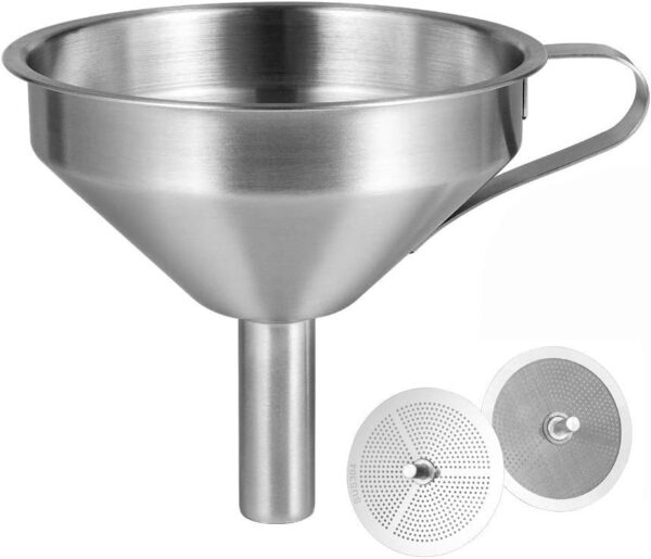 Sovol 3D Stainless Steel Funnel, Resin Filter Cup for SLA/DLP/LCD Resin 3D Printer UV Resin, Double-Strainer Filter for 3D Printing Liquid - Image 6