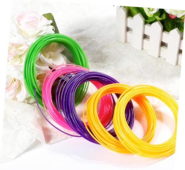 3D Printer Filament Replacement 3D Printer 3D Printer Filament Printer Filament Refills 3D Printing Pen Filament Yellow Consumables 3D Filament 3D Printing Pen Filament - Image 2