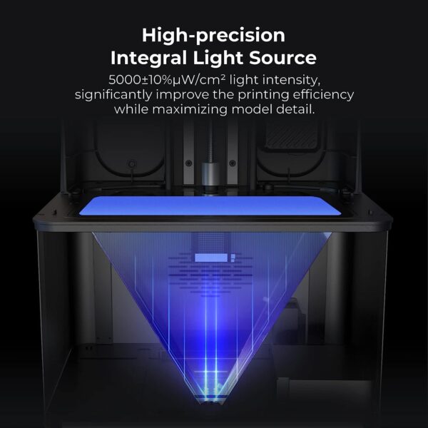 Creality Resin 3D Printer Halot-Mage, 8K Resolution 10.3" Monochrome LCD UV Photocuring Resin Printer with High-Precision Integral Light Fast Print Dual Z-axis Rails Larger Print Size 8.97x5.03x9.05in - Image 4