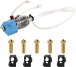 AOMUWKE 3D Printer Hotend for Kobra Plus, FDM 3D Printer Accessories Hotend Kit with Silicon Socks and Nozzles for Anycubic Kobra Plus