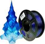 Stronghero3D PETG 3D Printer Filament 1.75mm ,Gradient Multicolors,Blue ,1kg(2.2lbs) Accuracy +/-0.05mm for ender3 Cr10