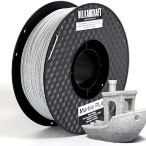Vulkankraft Premium Marble PLA Filament for 3D Printing 175mm 1KG