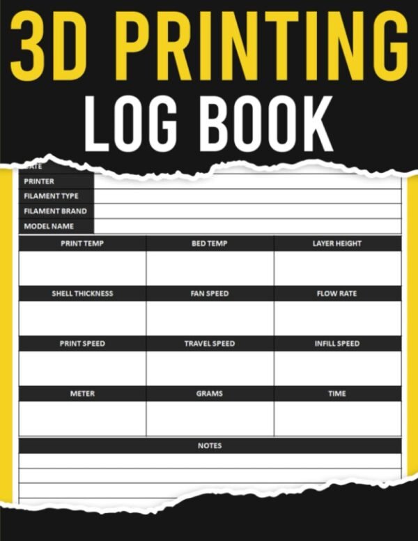 1692388764 3D Printing Log Book Keep Track Of Your 3D Printer