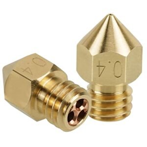 2Pcs MK8 Brass Nozzle PTFE Coated CHT Nozzle 02 04