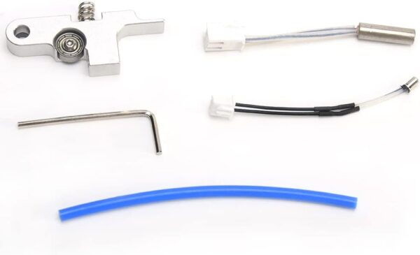 Extruder Kit - 3D Printer Nozzle Silicone Sleeve Heating Throat Tube Handle Thermistor DIY Replacement Parts for Artillerys Sidewinder X1 - Image 4