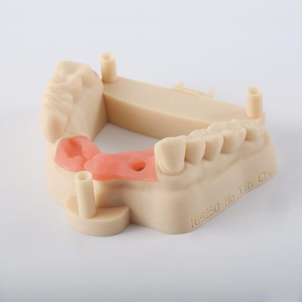 RESIONE 3D Printer Resin, D01S Dental Model Resin for Restoration Implant Study Models High Dimensional Accuracy with Not Warped and Very Low Shrinkage for LCD DLP MSLA 3D Printing - Image 5