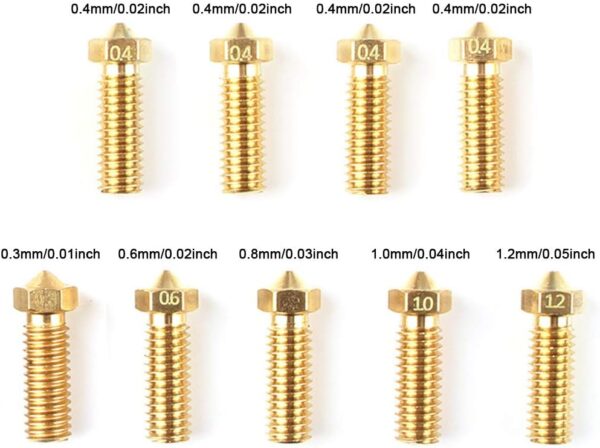 Extruder Kit - 3D Printer Nozzle Silicone Sleeve Heating Throat Tube Handle Thermistor DIY Replacement Parts for Artillerys Sidewinder X1 - Image 7