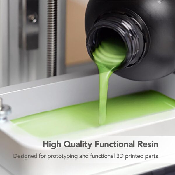 phrozen Nylon-Green Tough Resin with high Resistance, Ideal for Creating Functional 3D Prints, do not Break Easily (1KG) - Image 3