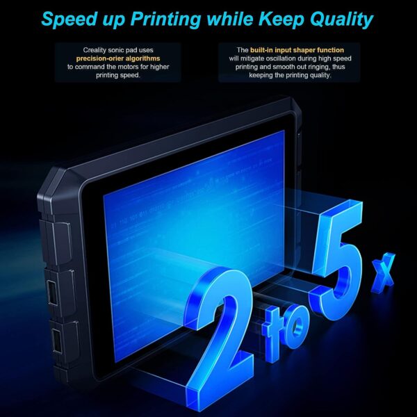 ENOMAKER Creality Sonic Pad in Klipper Firmware 64-bit 3D Printing Smart Pad 7" Touch Control Screen Speed Up Printing Remote Control for Creality Ender 3 V2，Ender 3 S1/Pro and Other FDM 3D Printers - Image 5