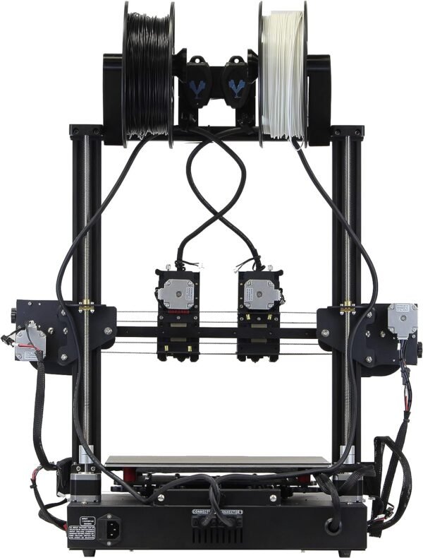 LNL TL-D3 V2 Dual BMG Extruder 3D Printer, TMC2209 32-bit Silent Mainboard, Wi-Fi Connect Remote Control, 300 Degree High Temperature, Removable Magnetic Platform,11.8''x11.8''x13.8'' - Image 5