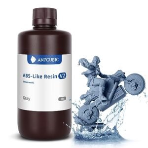 ANYCUBIC Water Washable ABS Like 3D Printer Resin High Toughness and