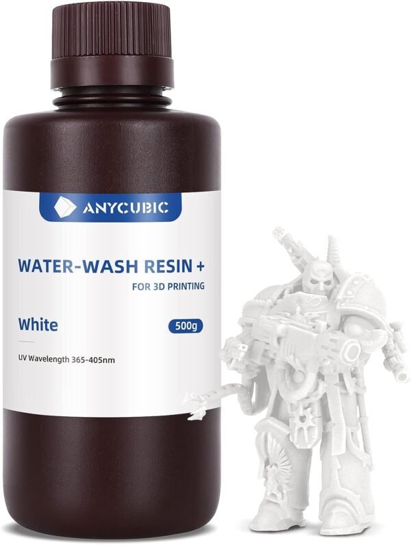 ANYCUBIC Water Washable Resin 3D Printer Resin with Low Viscosity