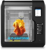 FLASHFORGE 3D Printer Adventurer 3 Leveling-Free and Rapid Detachable Nozzle, Fully Enclosed Design, Built-in HD Camera and WiFi Printing, Perfect for Beginners and Kids