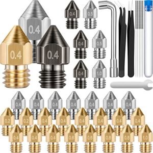 Funrous 3D Printer Nozzle Cleaning Kit Stainless Steel and Brass