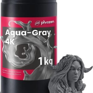phrozen Aqua Gray 4K Resin for High Precision 3D Printing405nm LCD UV Curing