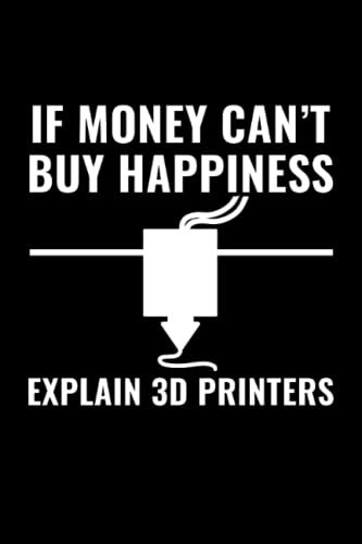 3D Printer Funny 3D Printing Happiness College Ruled Lined Paper