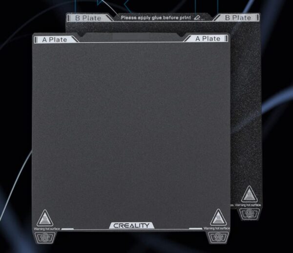 Official Creality K1 PEI Build Plate Kit Double Sided Coated PEI/Textured Sticker PEI Sheet 235mmx235mm for Ender 3/3 Pro/3 V2/Ender 3 S1/Ender 3 S1 Pro/Ender 3 Neo/3 V2 Neo/Voxelab Aquila 3D Printer - Image 7