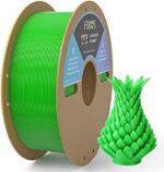 FIROS PETG 3D Printer Filament, 1kg(2.2lbs) Spool PETG Filament 3D Printing Filament, 1.75mm Dimensional 3D Printer Filament, Fit Most FDM Printer, 1 Pack PETG(Green)