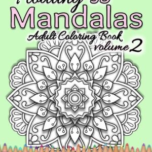 Floating Mandalas Volume 2 60 elegant 3D mandalas to color