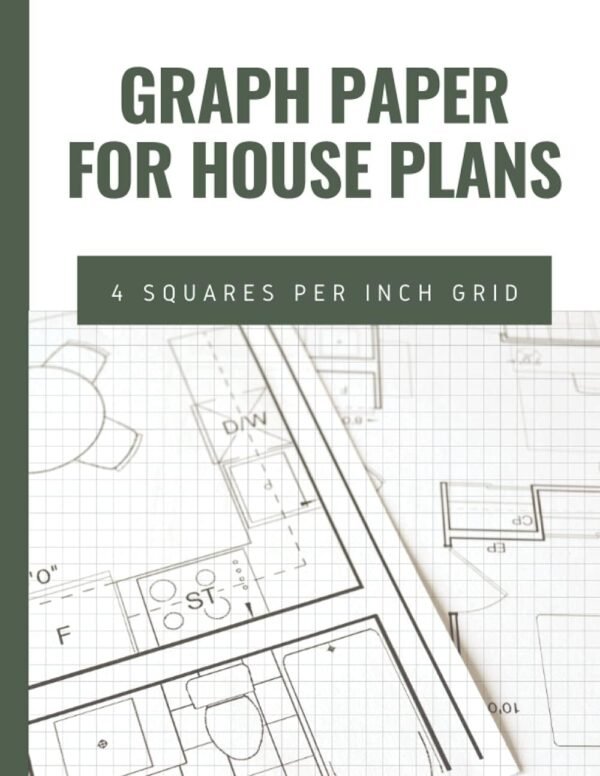 Graph Paper for House Plans Composition Notebook Graph Paper for