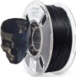 PRILINE PLA 1.75 3D Printer Filament, Dimensional Accuracy +/-0.03 mm, 1kg Spool,Black