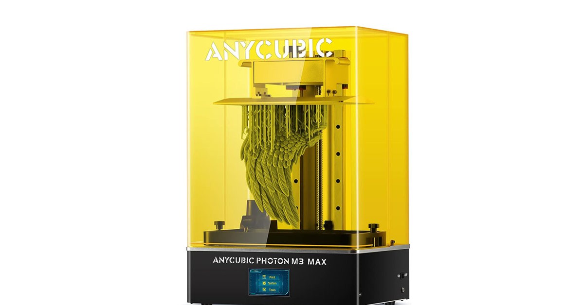 Anycubic's Photon M3 Max resin 3D printer hits a new all-time low at $881 (Reg. $1,120).