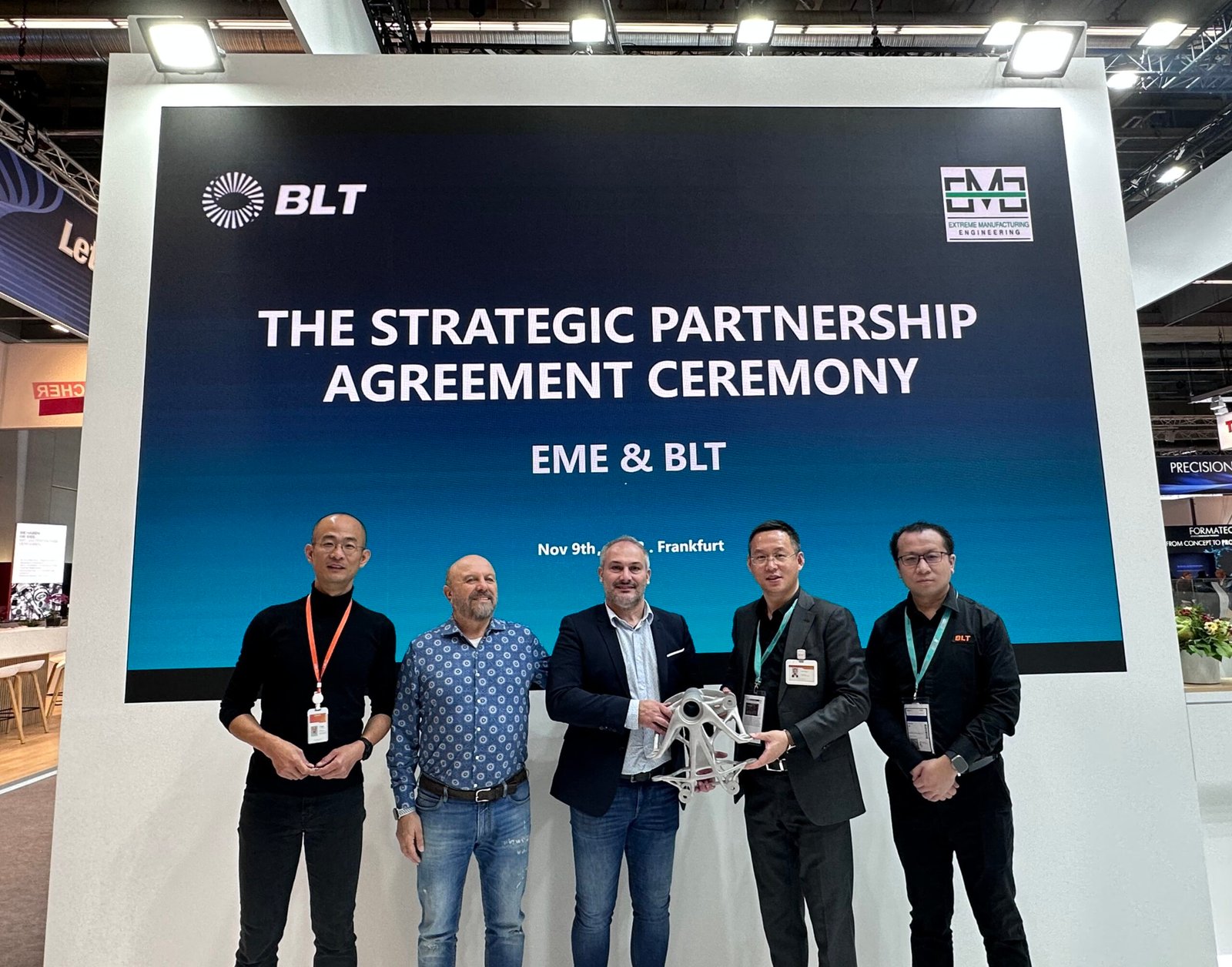BLT sells the first large format metal 3D printer BLT-S800 in Europe - 3DPrint.com