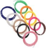 Anneome 10pcs 3D-Printer Kids Birthday Gift 3D+Printers 3dprinter 1.75 Filament for Printer 3D Pen Filament 1.75mm 3D Printing Filament 3D Filament 3D Printer Material Abs Child