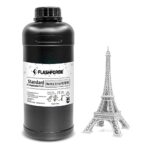 FLASHFORGE 3D Printer Resin, LCD UV-Fast-Curing Resin 405nm Standard Photopolymer Resin for LCD 3D Printing with High Precision Printing, Low Odor (Mecha Grey, 1000G)