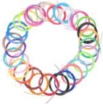 Mobestech 30 Pcs 3D Printing Pen Filament 1.75mm Low Temperature Filament 3D Printing 30-Colors Filament 3D Printing Filament 30-Colors Filament for 3D Printing Printer Accessories