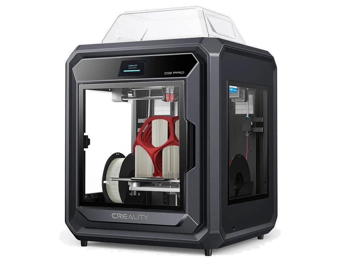 Creality Sermoon D3 Pro: Powerful 3D printer with camera and dual extrusion
