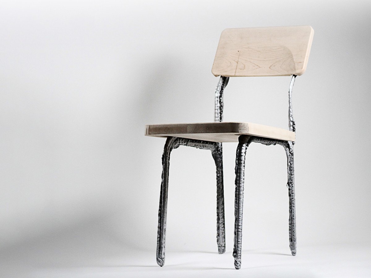 Metal from the 3D printer: from liquid aluminum to chairs, beams, hooks