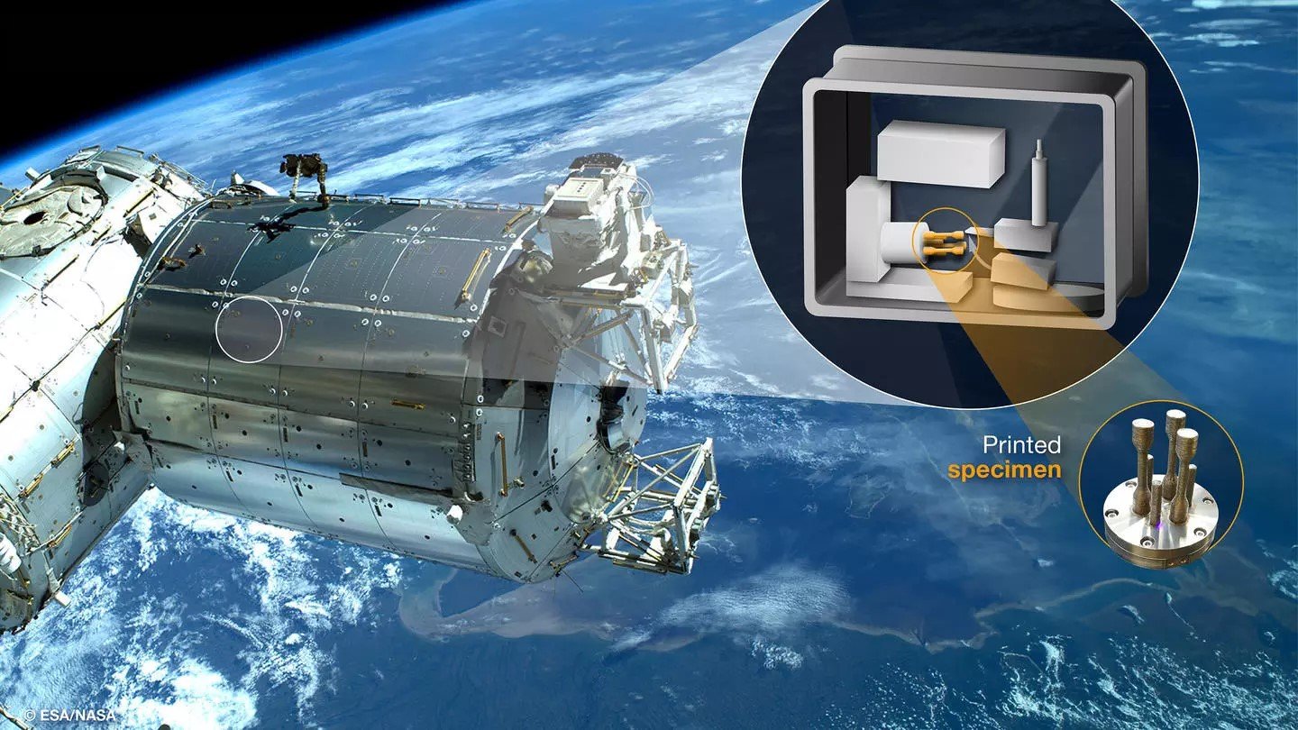 ADS Advance - the world's first metal 3D printer for space flies to the ISS