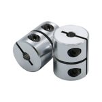 D25L35 3D Printer Part Lead Screw Aluminium Coupler Coupling 5x12mm for Motor Electric Machine 1Pcs (Size : 6.35X10)