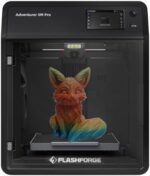 FLASHFORGE Adventurer 5M Pro 3D Printer,600mm/s Max High-Speed 3D Printers with 1 Click Auto Leveling, Auxiliary Chamber Cooling, Core XY Structure, Quick Detachable 280°C Nozzle and Remote Control
