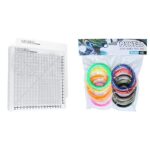 MYNT3D 3D Pen Mat Kit, DesignPad + FreePad & ABS 3D Pen Filament Refill Pack (10 Color, 3m Each)