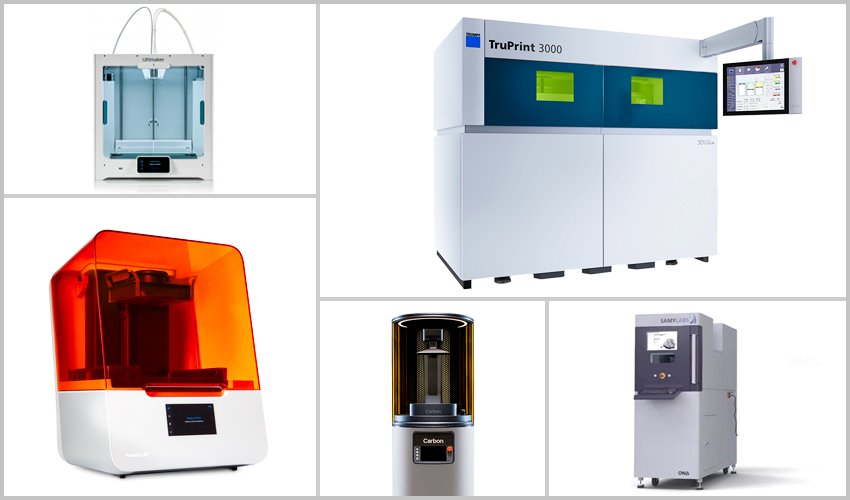 Selection of 3D printers: 5 models on the market