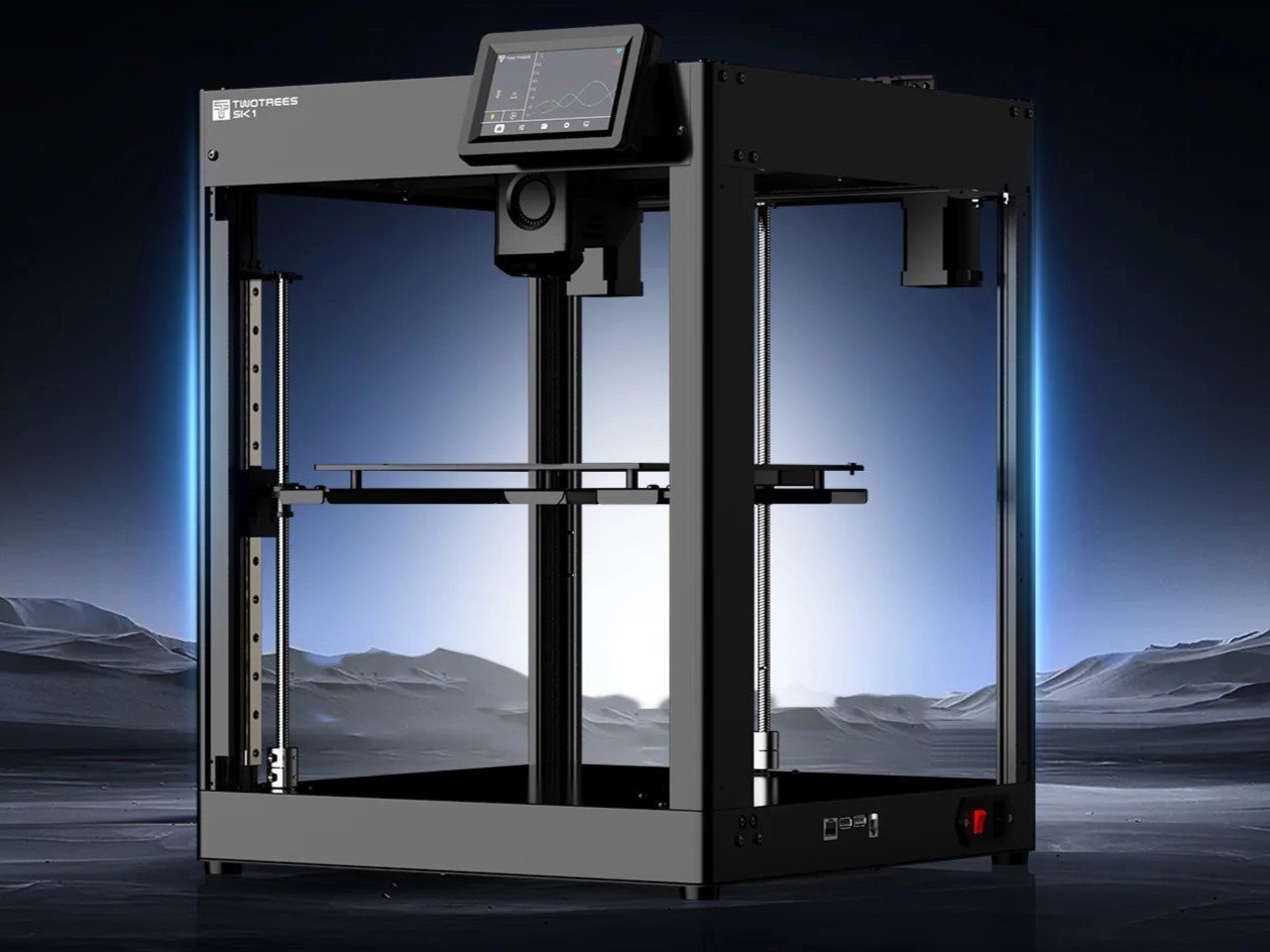 SK1: New, particularly fast 3D printer with an exceptional design and wireless operation