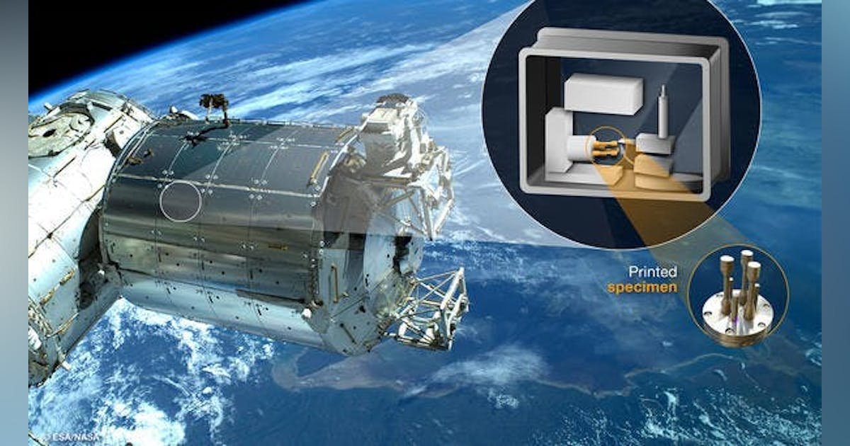 The world's first metal 3D printer for space is on its way to the ISS