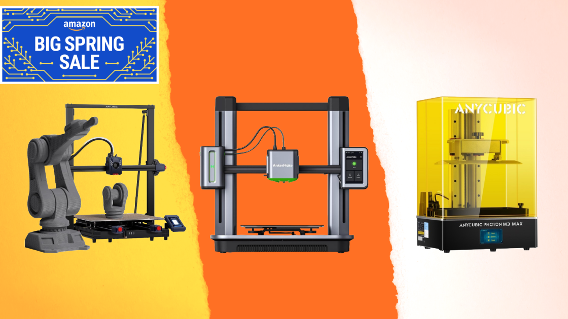 The best 3D printer deals in Amazon's big spring sale: Save $100 on top brands