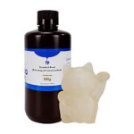 3D Printer Resin LCD DLP Photopolymer Resin High Hardness Toughness UV Light Curing 3D Printing Liquid Resin (Transparent)