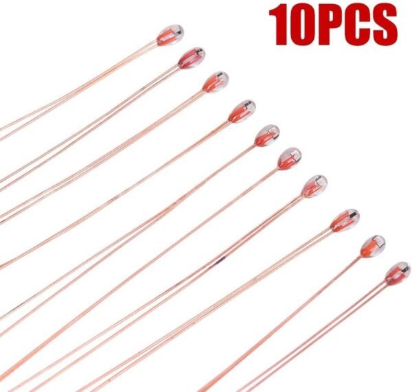 10Pcs 100K Ohm NTC 3950 Thermistors Compatible with 3D Printer Parts Reprap Mend Temperature Sensor Resistors 3D Printer Accessories - Image 2