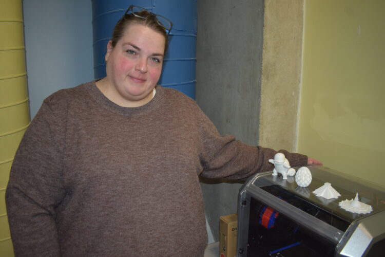 The NU Public Library offers the use of 3D printers |  News, sports, jobs